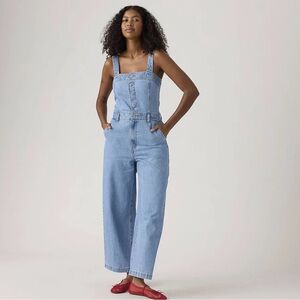 Levi’s Drea Jumpsuit | Utility Denim | Adjustable Straps | Size S